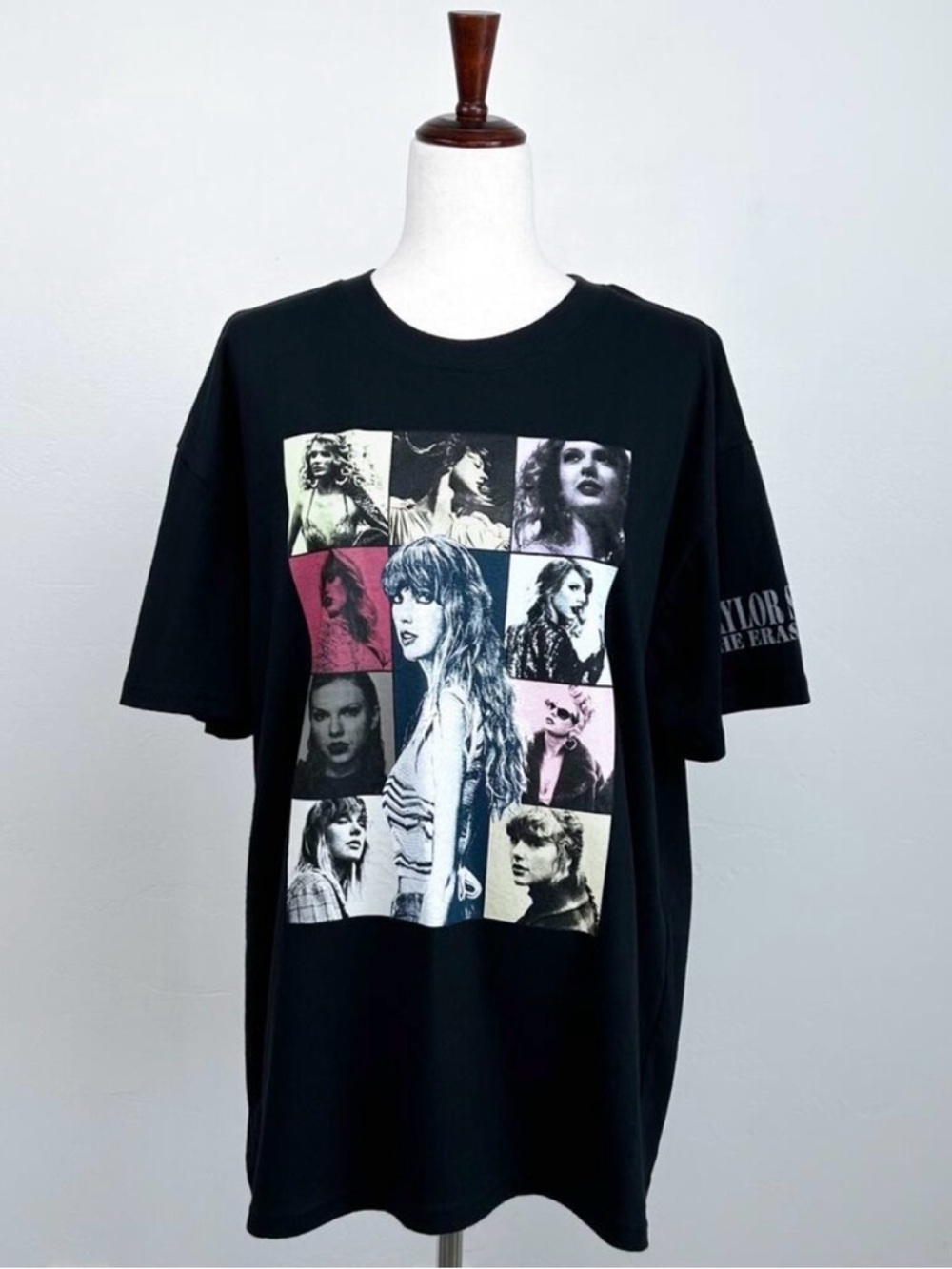 Taylor Swift Official The Eras Tour Merch Crewneck Concert Short Sleeve T-Shirt